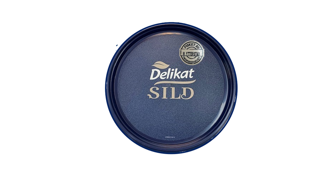 Delikat sildespann med etikett M. Ytterstad-2