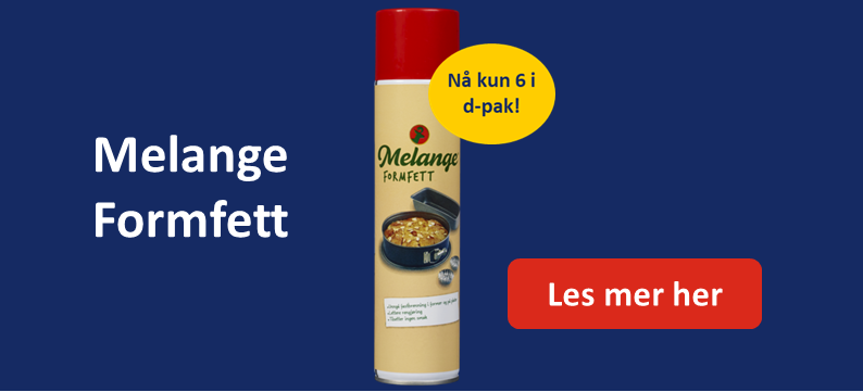 Melange Formfett lanseres i 6 stk i d-pak