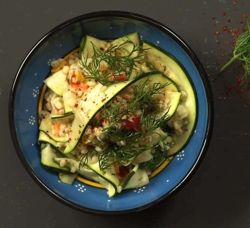 byggryn og squashsalat